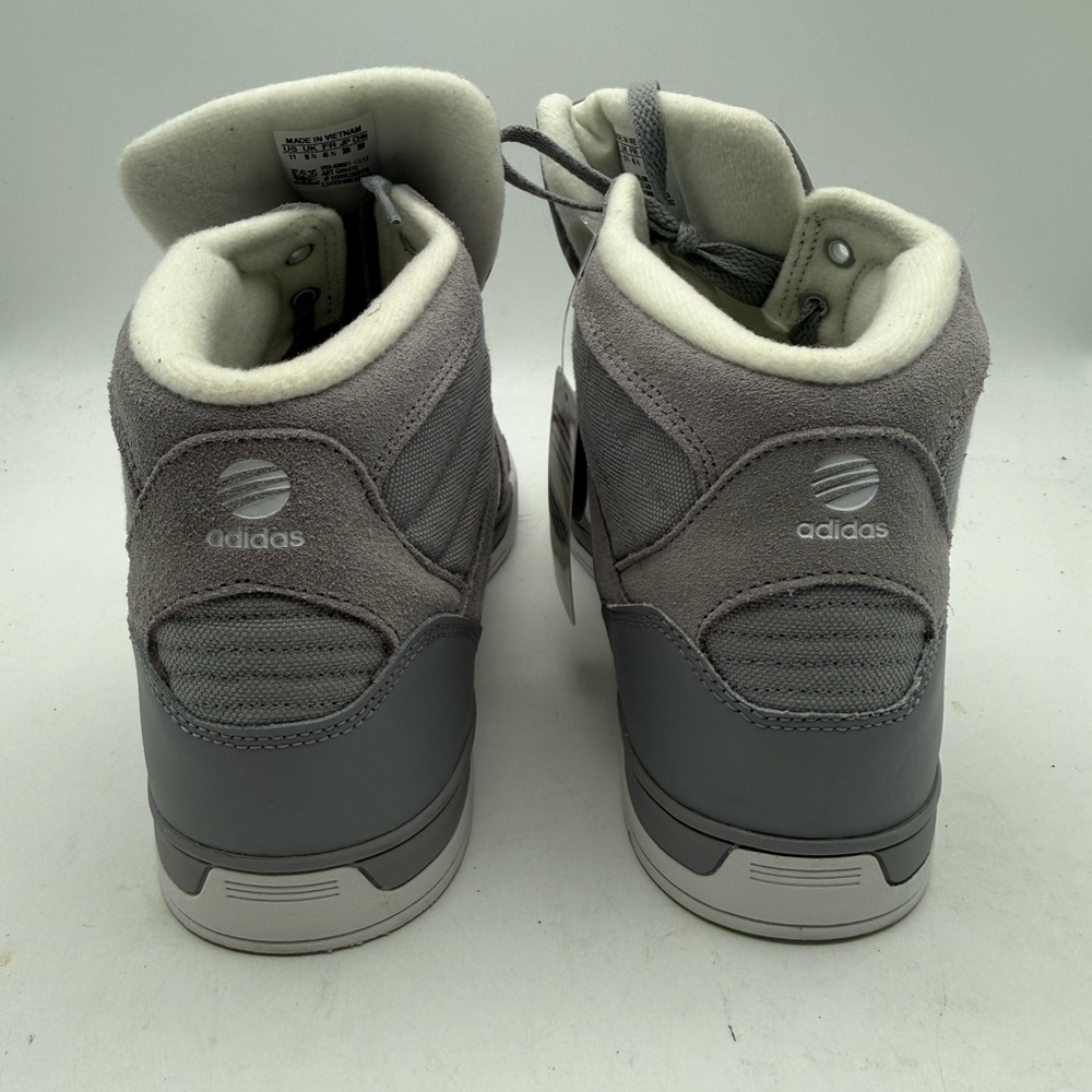 BRAND NEW 2012 Adidas NEO Upshur Basketball Gray High Tops G66472 Size 11 US - Picture 7 of 8